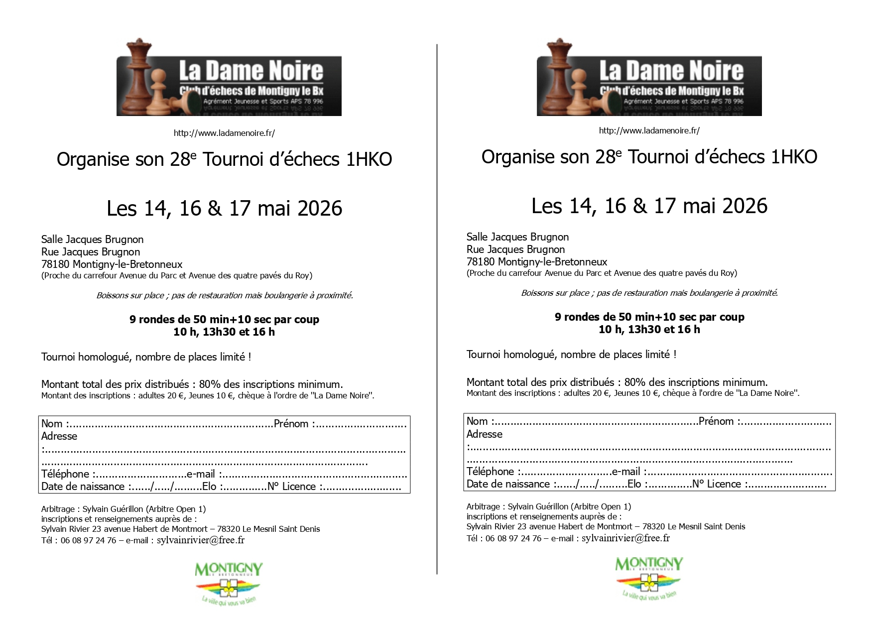 28ème tournoi Montigny