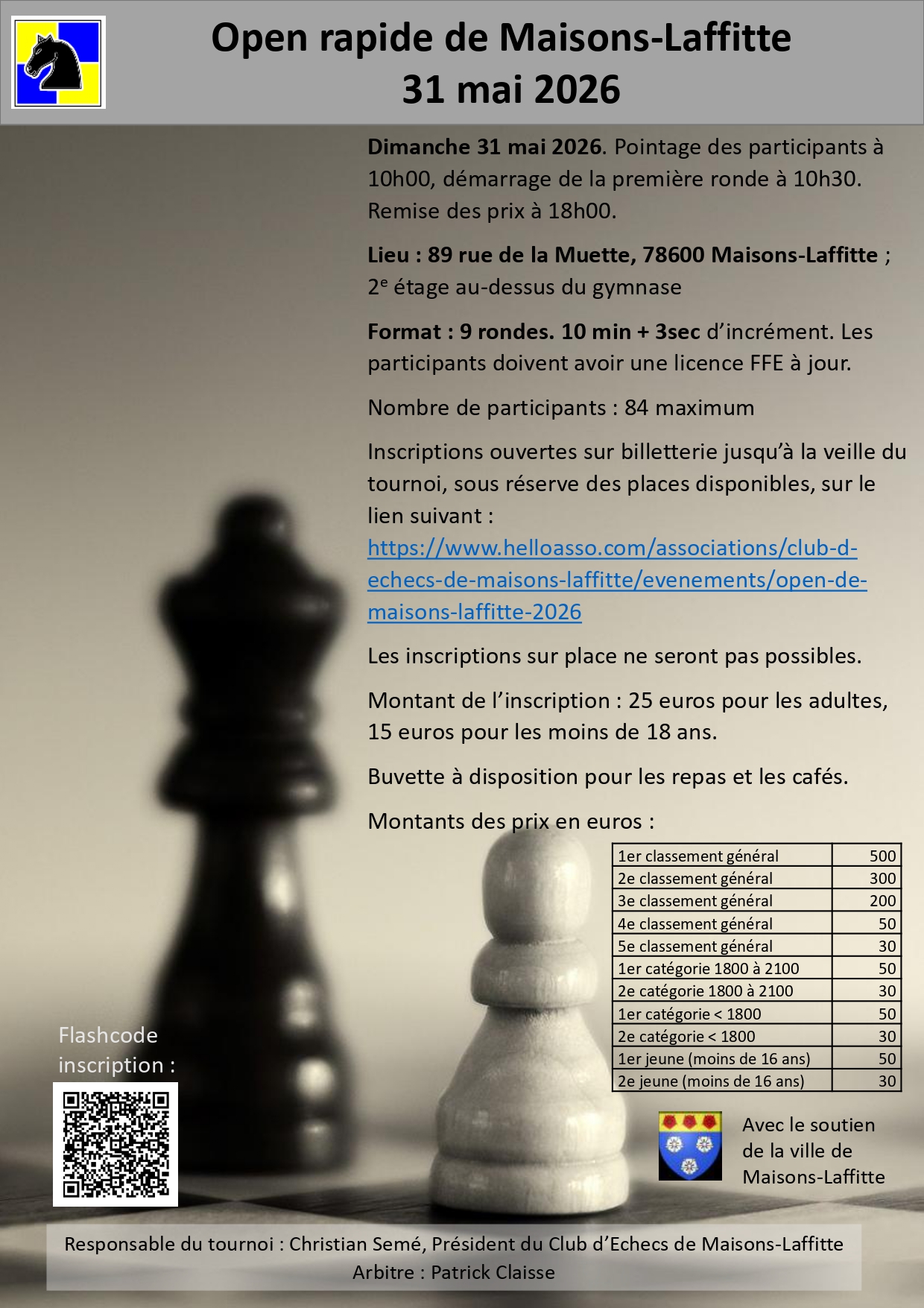 rapide 31 mai